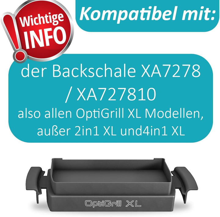 Donuteinsatz Kompatibel Mit Tefal OptiGrill XL, Elite, Plus, Backschaleneinsatz Aus Silikon, 8 Donut