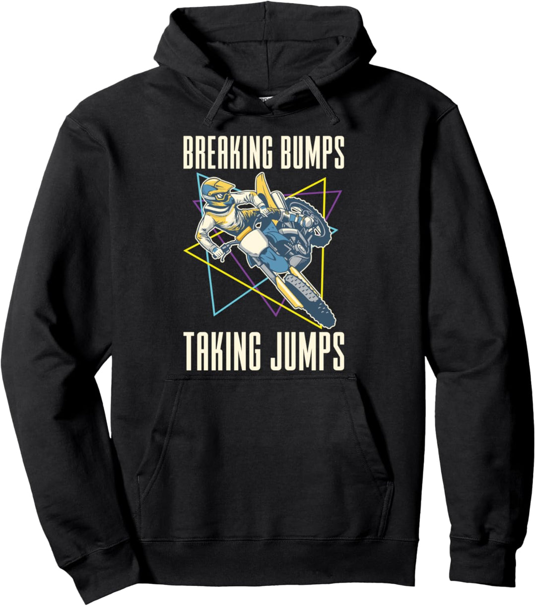 Dirt Bike Supercross Biker - MX Motocross Pullover Hoodie