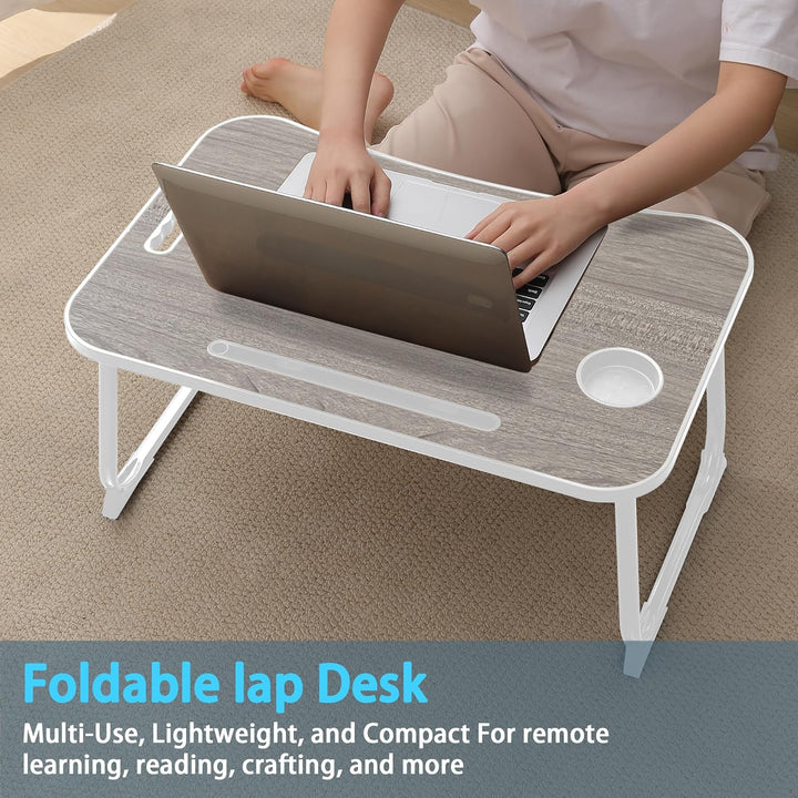 Laptop Bett Tisch, Beinen, tragbarer Frühstückstisch zum Essen, Lesen, Schreiben auf dem Bett, Sofa,