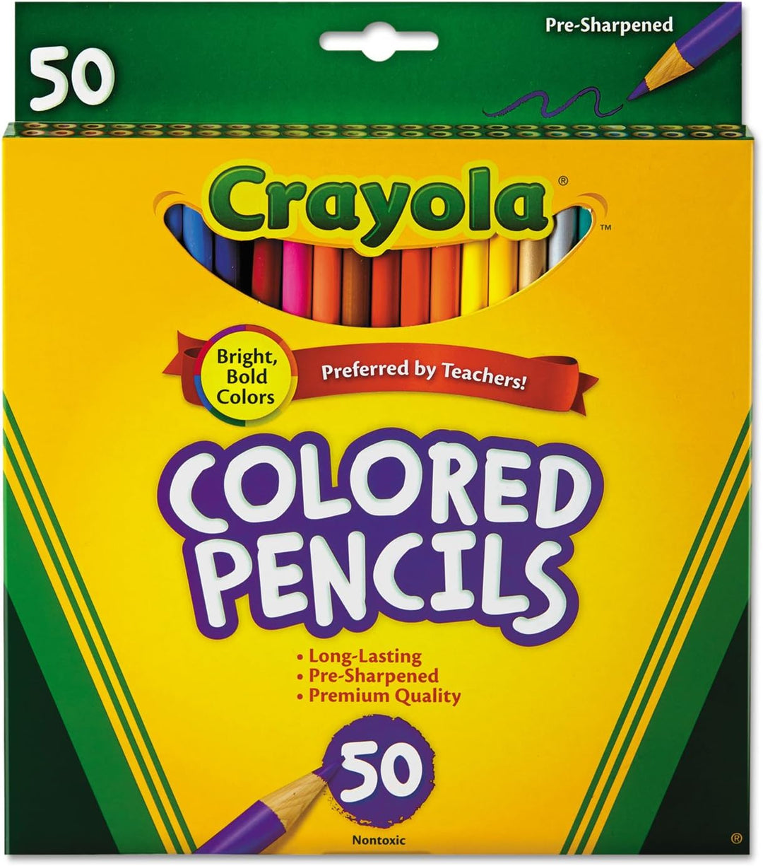 CRAYOLA Buntstifte, 50 Kt