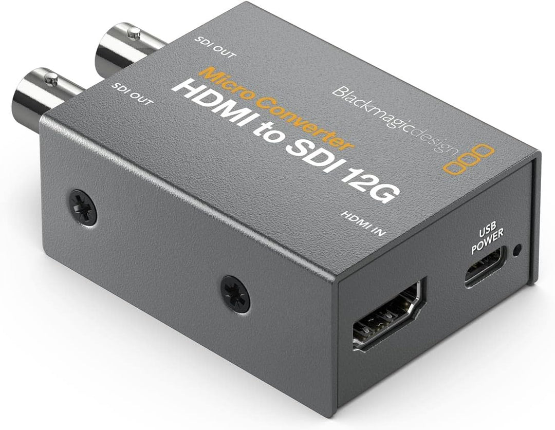 Blackmagic Design Micro Converter HDMI to SDI 12G PSU (BM-CONVCMIC/HS12G/WPSU)
