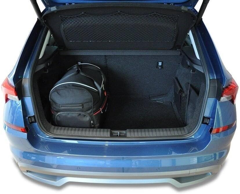 KJUST Dedizierte Kofferraumtaschen 3 stk kompatibel mit SKODA KAMIQ I 2019+
