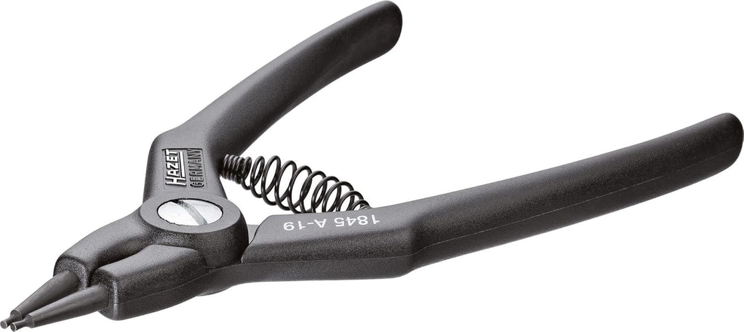 HAZET 1845A-19 Sicherungsring-Zange Form A Ringgrösse: 19-60 mm Kunststoffkörper, Form A Ringgrösse: