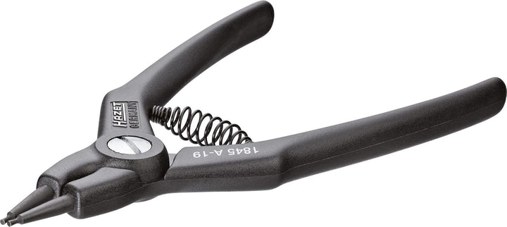 HAZET 1845A-19 Sicherungsring-Zange Form A Ringgrösse: 19-60 mm Kunststoffkörper, Form A Ringgrösse: