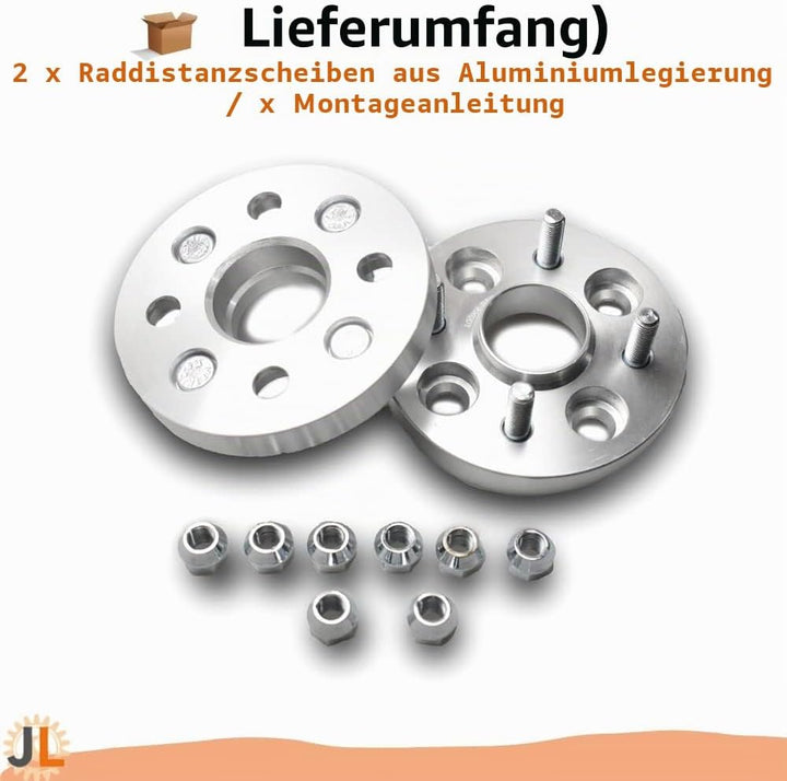 JINLING KJ Spurverbreiterungen PCD 4x100 Nabenbohrung 54 mm für Alto Swift Alivio Every Spacia Celer