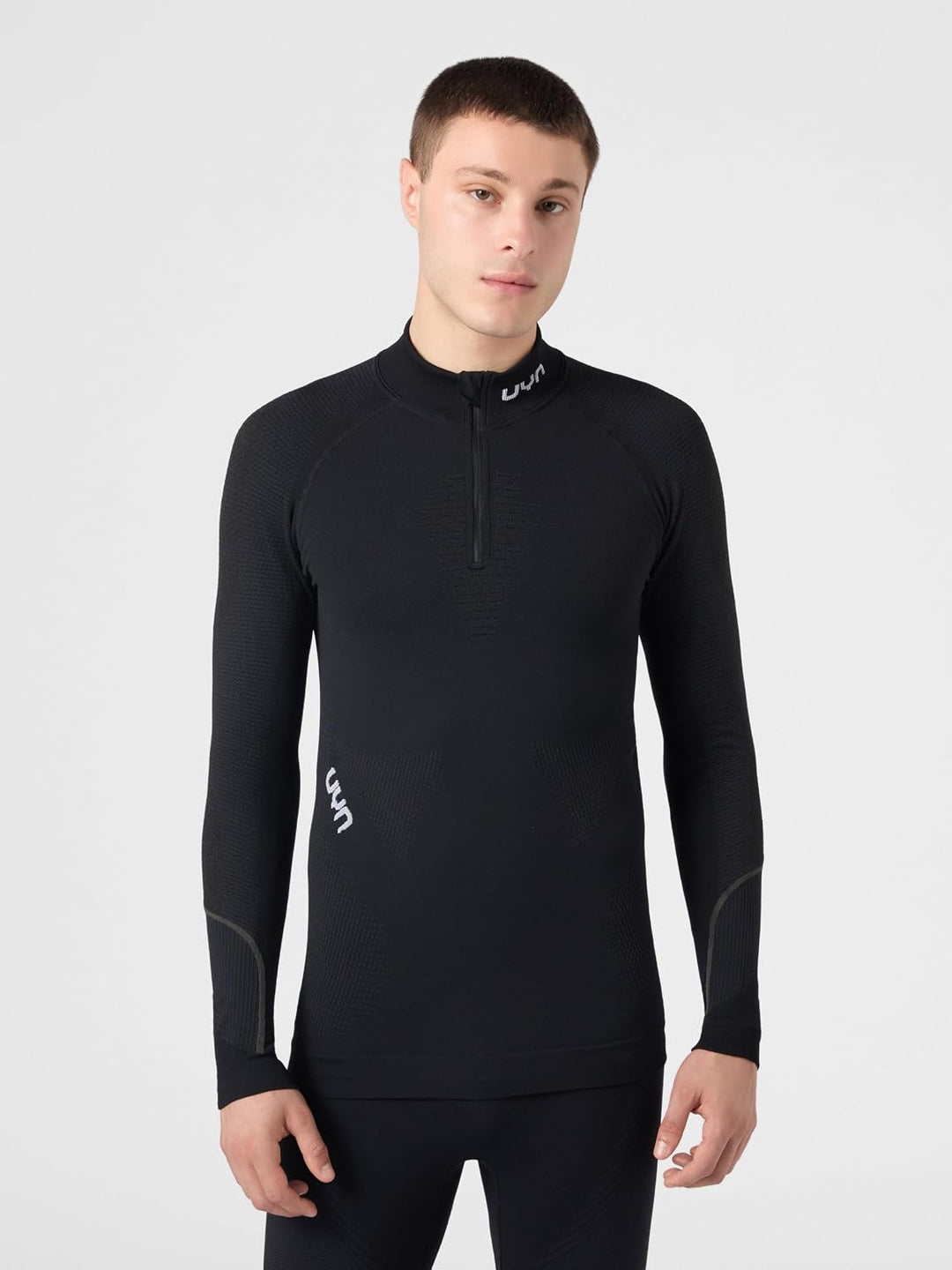 UYN Herren Ambityon Uw undertrøje Damen Unterhemd, Blackboard/Black/White, S-M EU