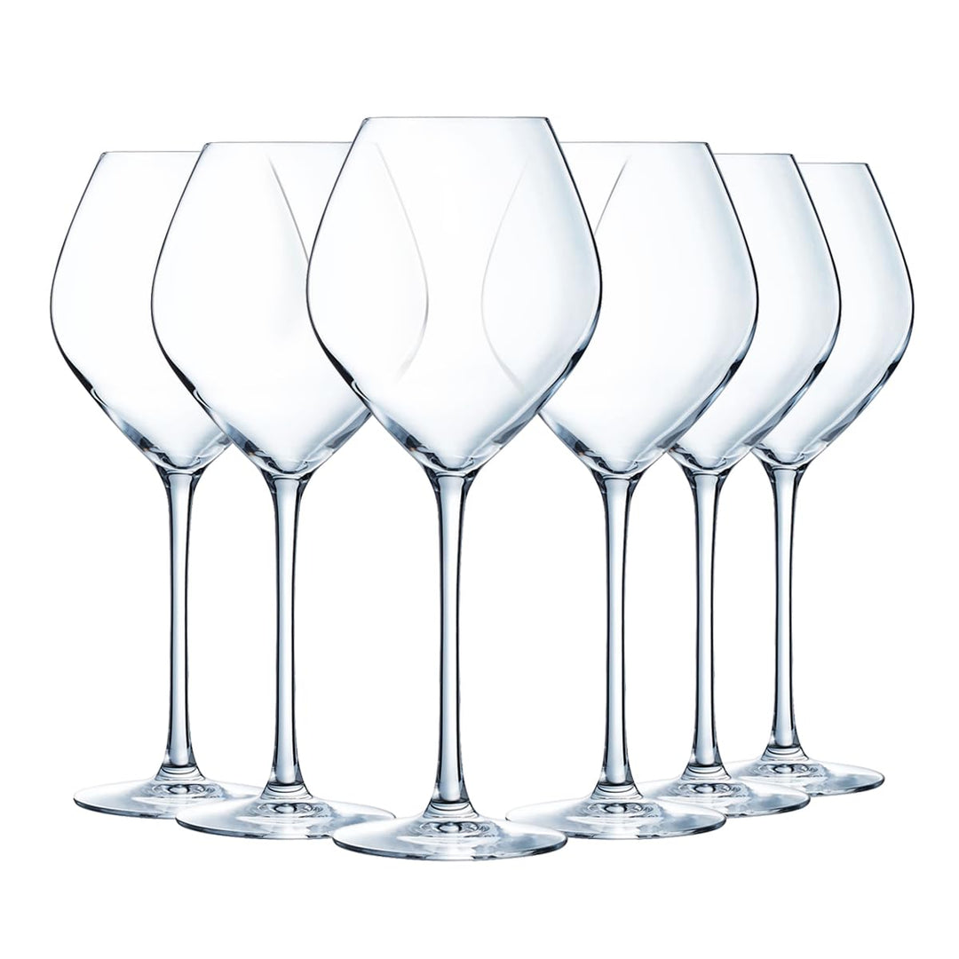 Chef & Sommelier Cheer Up Collection Rotweingläser 55 cl aus Kristallglas, modern und elegant, ohne