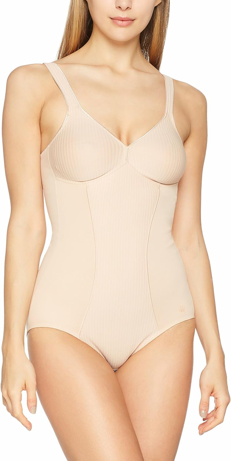 Triumph Modern Soft + Cotton Shapewear Body 75D Neutral Beige, 75D Neutral Beige