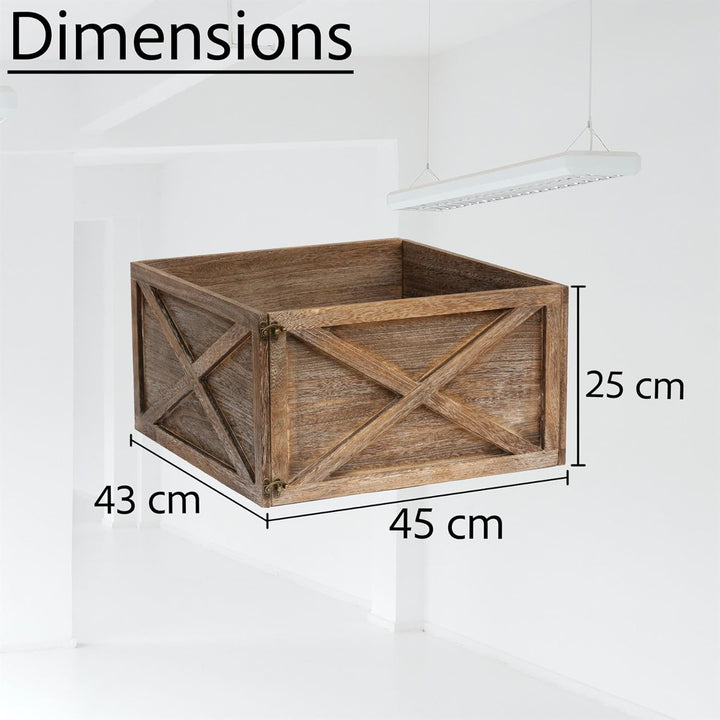 Weihnachtsbaum-Rock, faltbar, Holzbox, Weihnachtsbaumständer, Basisabdeckung, Kragen, Stamm, Korb, R