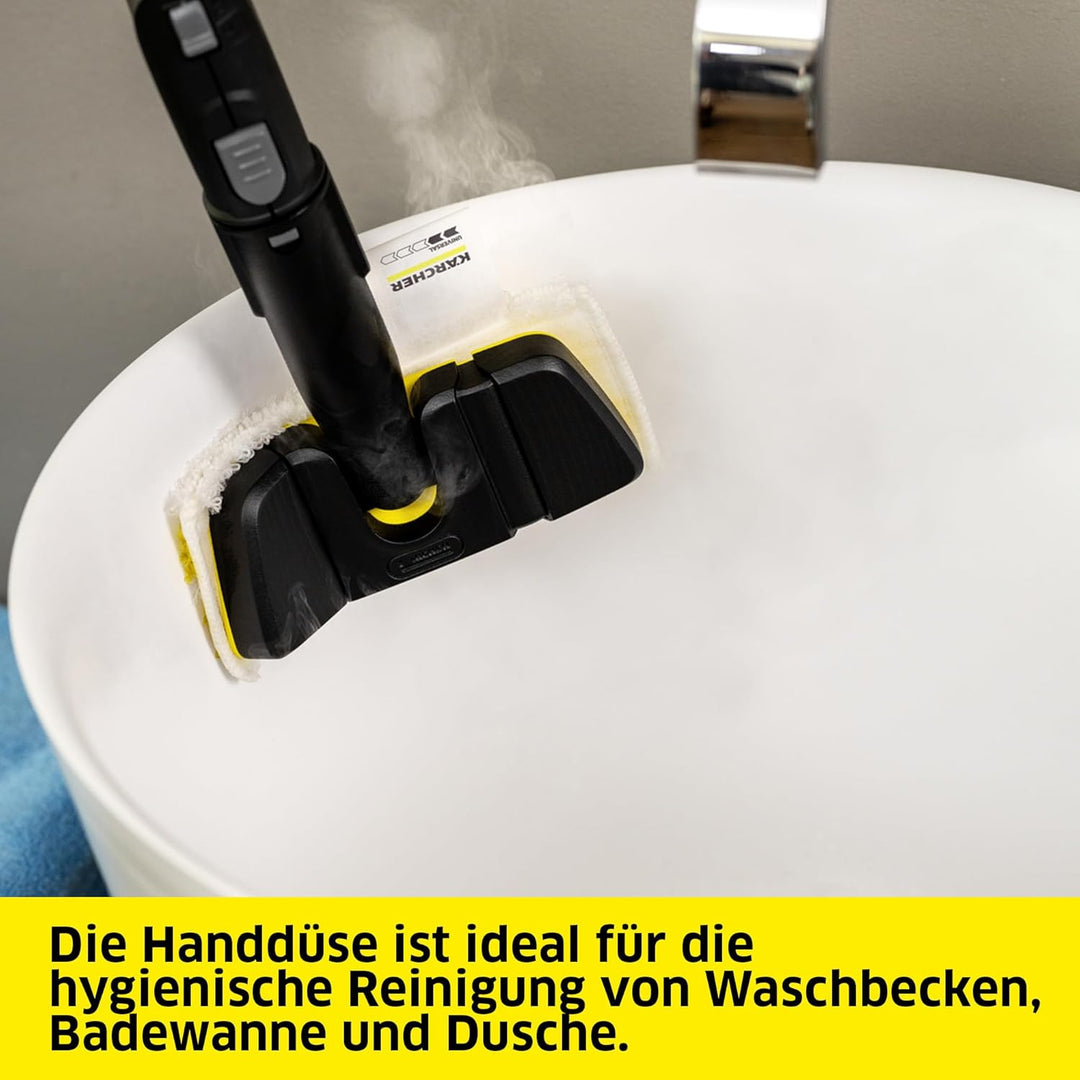 Kärcher Flexible Handdüse, Zubehör für Dampfreiniger, Dampfreiniger für Badewannen, Waschbecken, geb