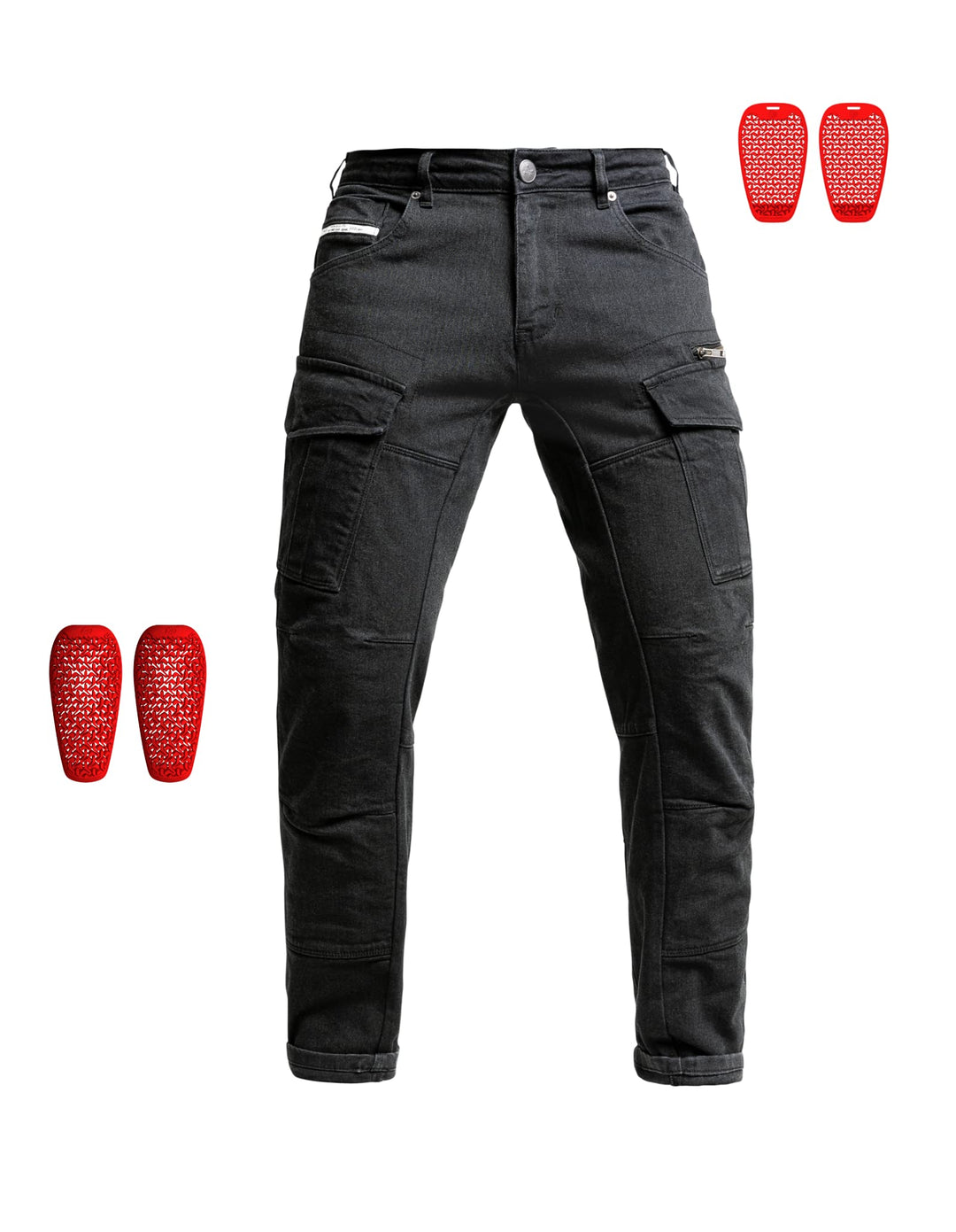 John Doe Herren Defender Motorradhose (1er Pack) L30 Schwarz, L30 Schwarz