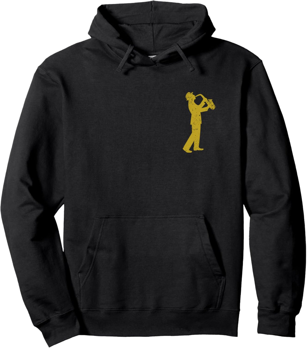 Saxophonist Pullover Hoodie