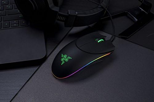 Razer Diamondback RGB Beleuchtete Beidhändige Gaming Maus (Präziser 16.000 dpi Sensor) Single, Singl