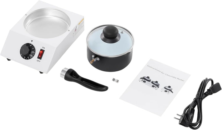 40W Elektrischer Schokoladenschmelztopf Einstellbarer 30–85°C 1kg Kapazität | Schokoladen Schmelzsch