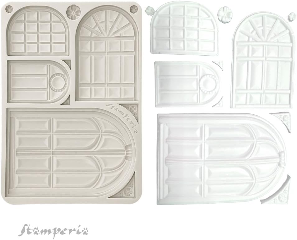 Stamperia - Silicon Mould A5 for Scrapbooking, Bullet Journals and More, Non-Stick Surface, Suitable