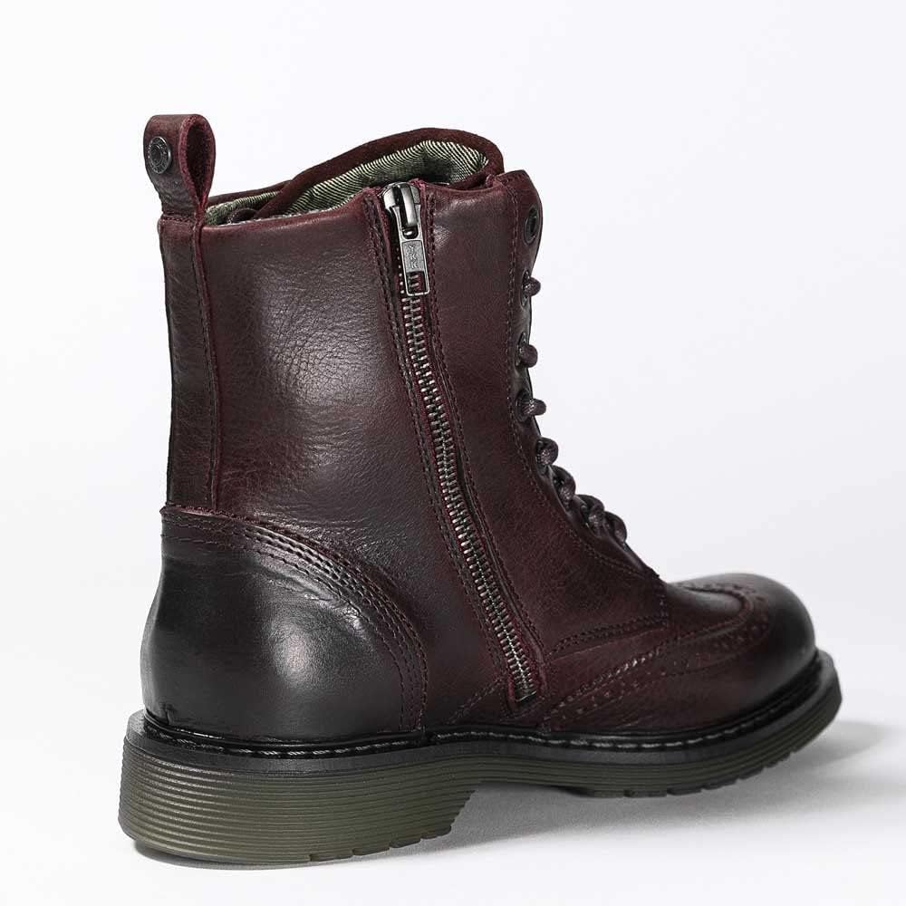 John Doe Motorradschuh Sixty | XTM| Threepoint Protection | Lederstiefel aus Rindsleder | Rutschfest