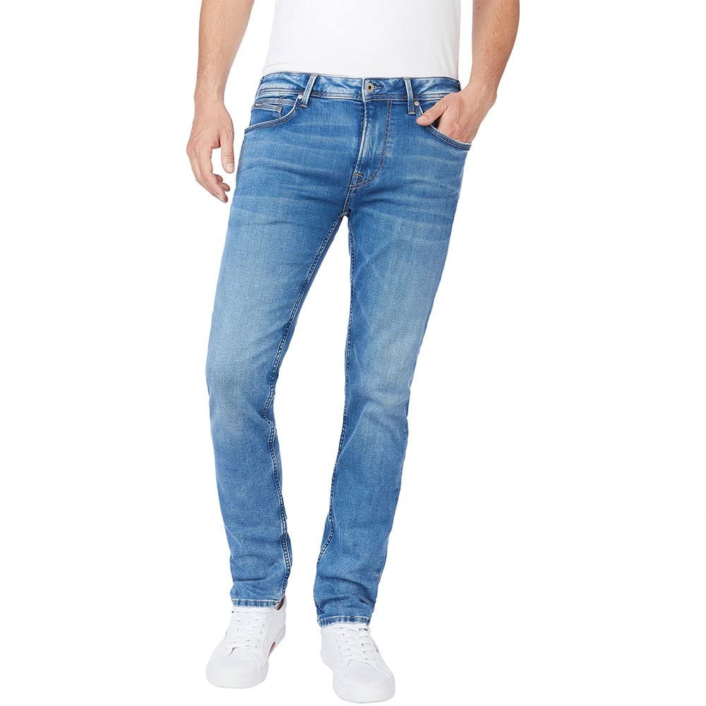 Pepe Jeans Herren Jeans Hatch Regular 28W / 32L Blue (Denim-wr3), 28W / 32L Blue (Denim-wr3)