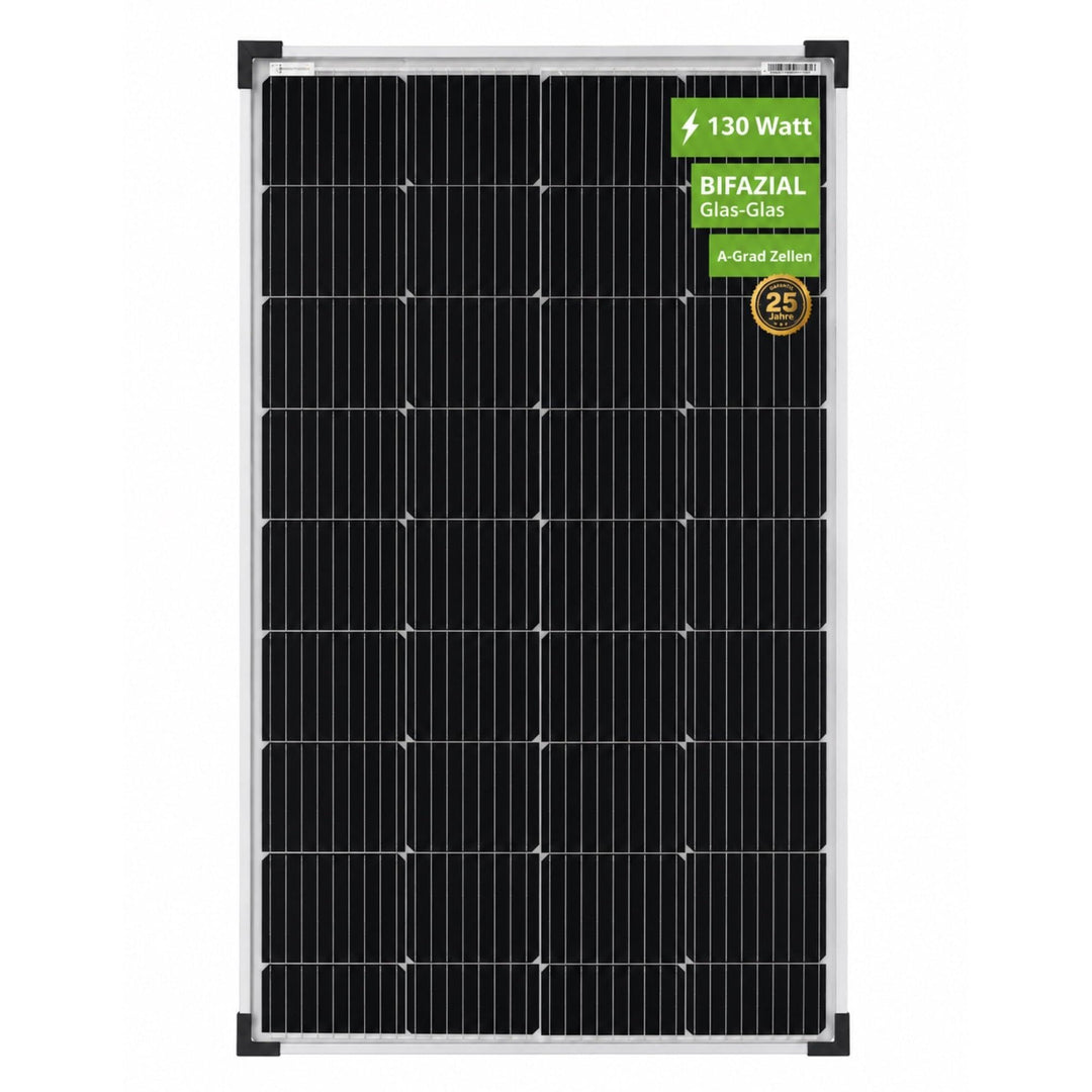 solartronics Solarmodul 130 Watt Mono Solarpanel Solarzelle Photovoltaik 90646 Single, Single