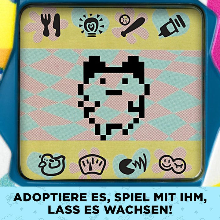 Bandai - Tamagotchi - Original Tamagotchi - Memphis Style - Elektronisches virtuelles Tier mit Farbd