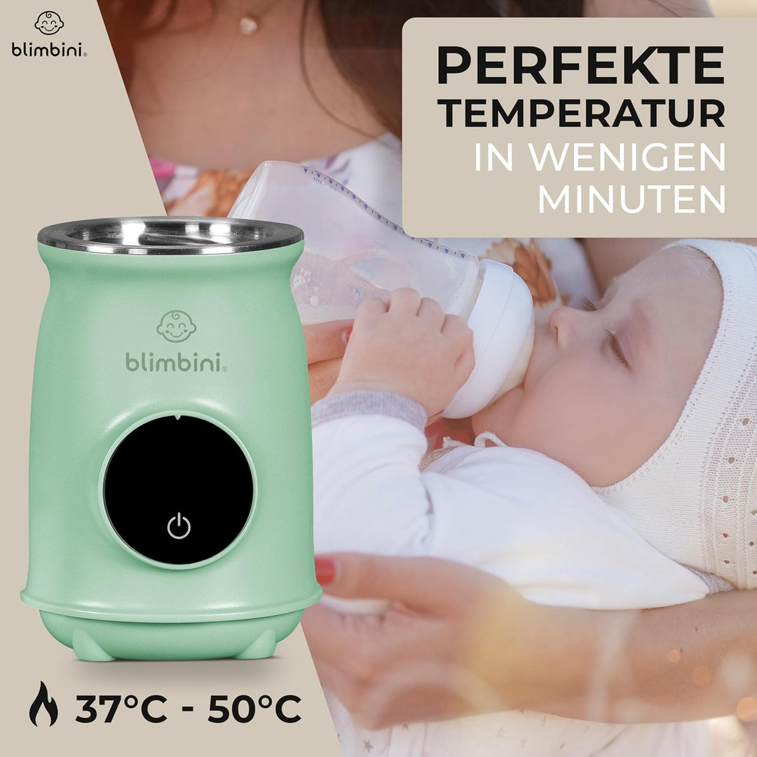 Pro+ tragbarer Flaschenwärmer Baby unterwegs mit genauer Temperatursteuerung &amp; USB-C - akkubetrieben