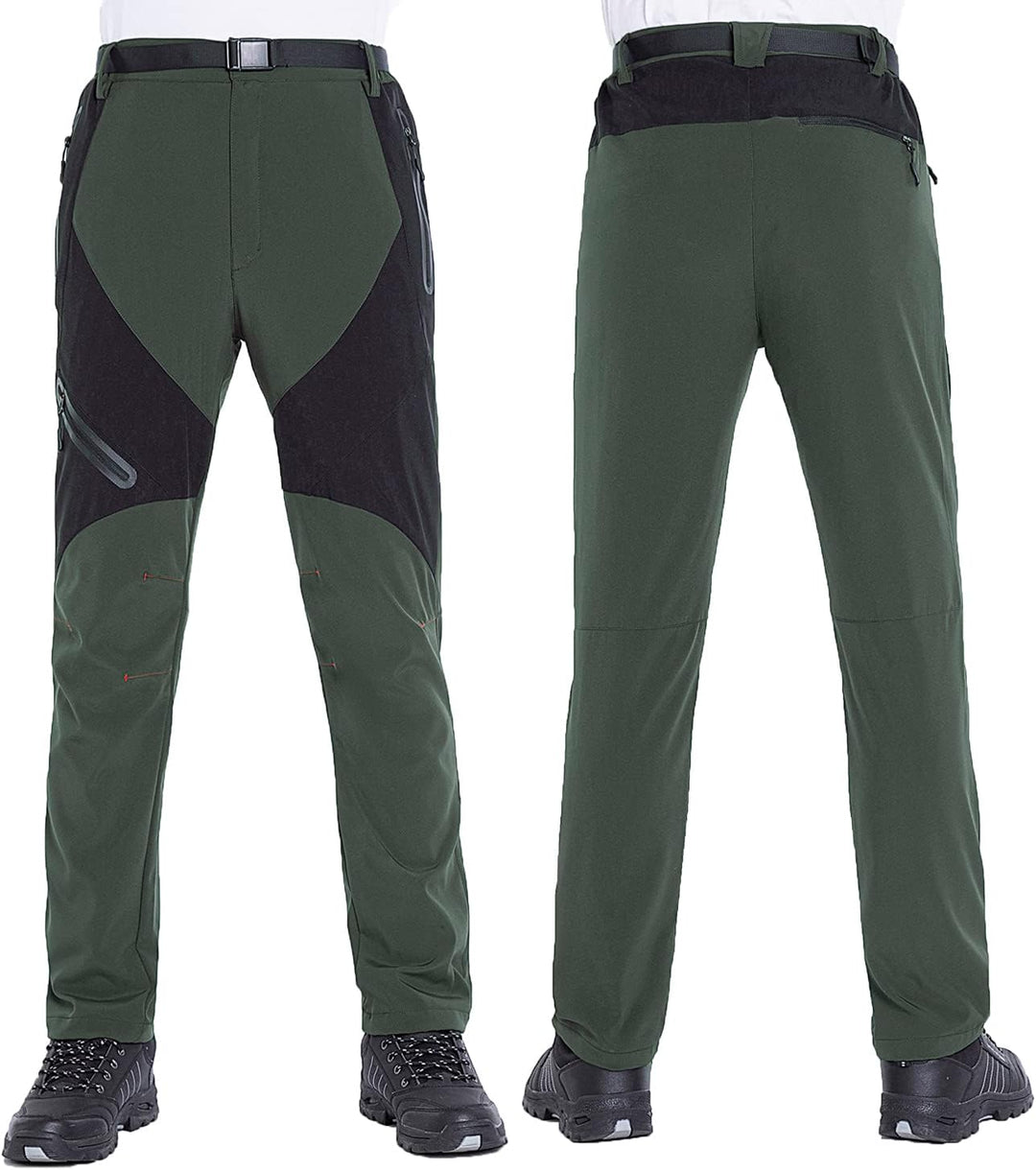 Herren Outdoor Wanderhose Leichte Winddichte Atmungsaktive Wanderhose für Frühling Sommer Herbst M A