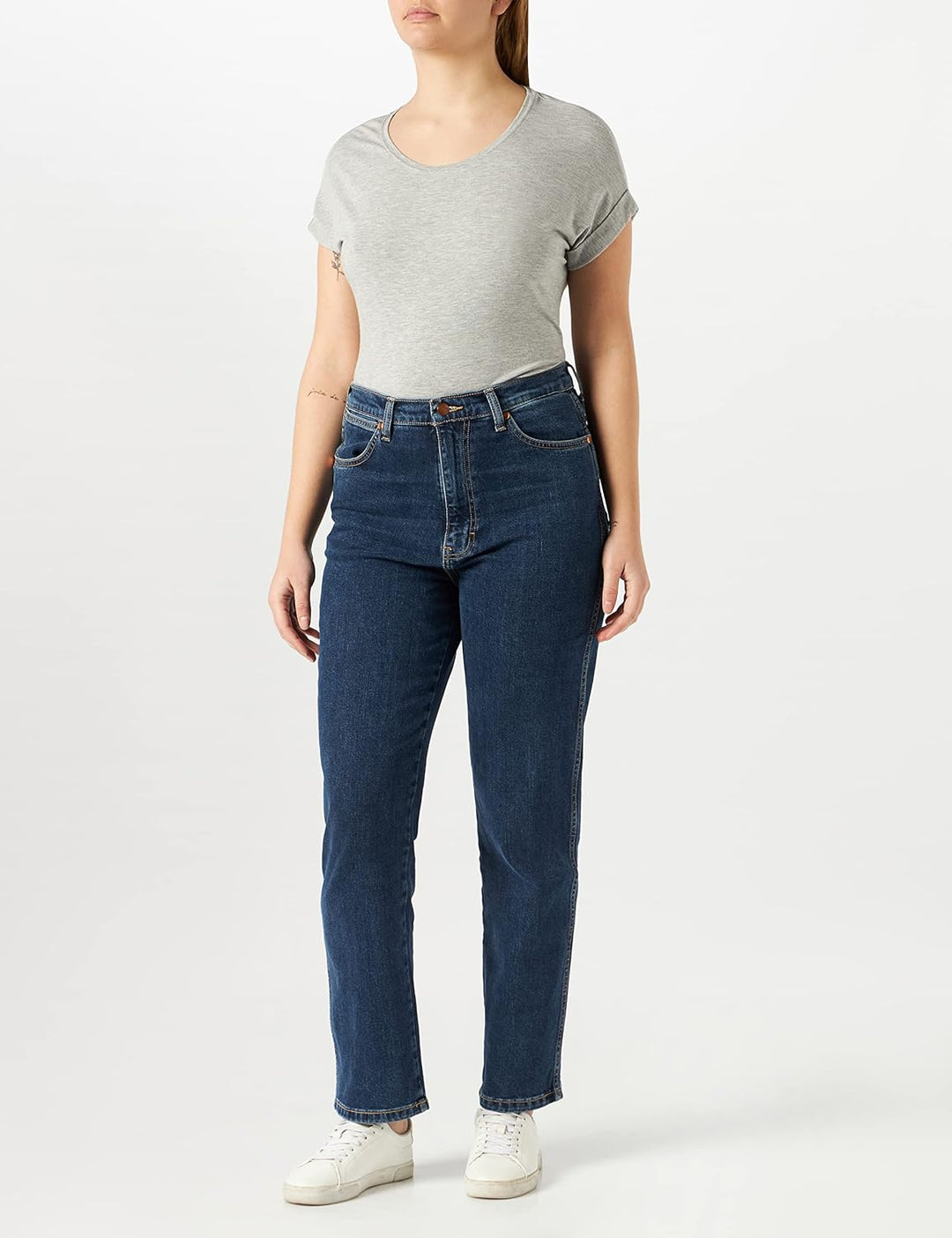 Wrangler Damen Wild West Canyon Lake Jeans 24W / 32L Dunkelblau (Canyon Lake), 24W / 32L Dunkelblau