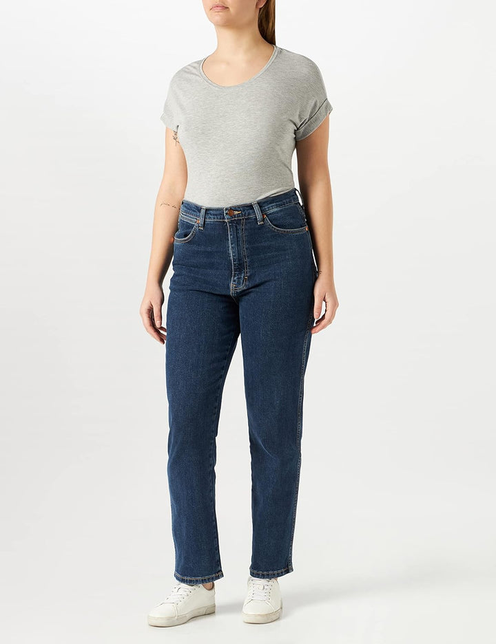 Wrangler Damen Wild West Canyon Lake Jeans 24W / 32L Dunkelblau (Canyon Lake), 24W / 32L Dunkelblau
