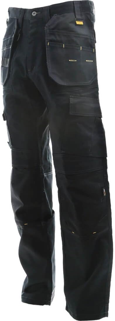 DeWalt Herren Arbeitshosen, Pro Tradesman Work Trouser, 38W x 29L, schwarz 38W / 29L Schwarz, 38W /