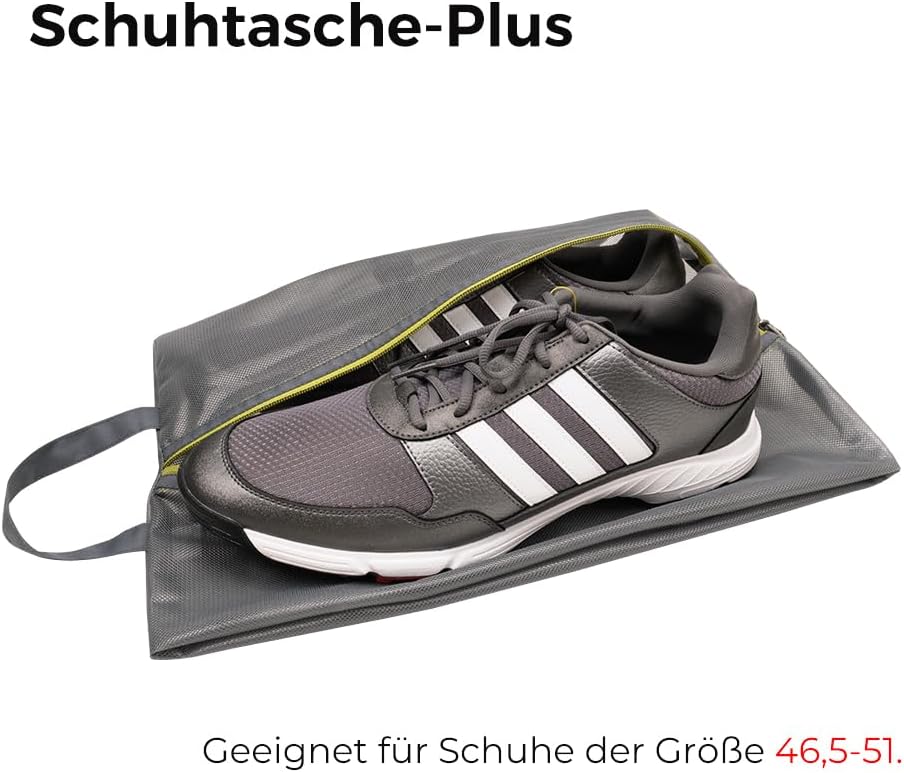 pack all Wasserfeste Reise Schuhbeutel, Schuhorganizer, Schuhtasche mit Reissverschluss, für Männer