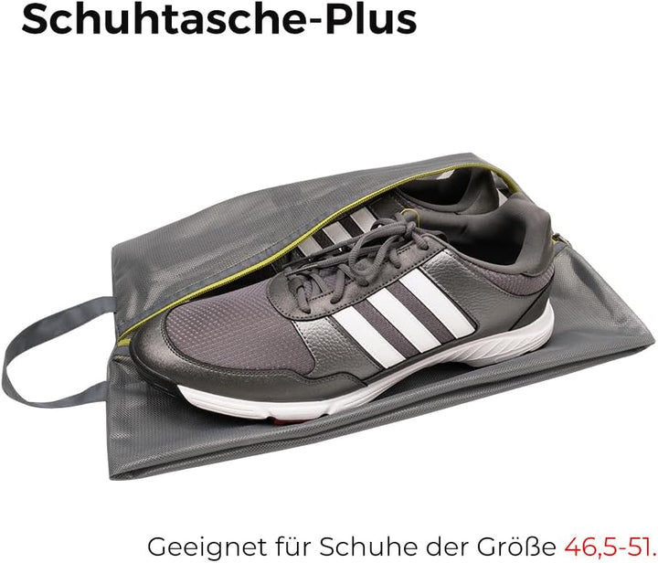 pack all Wasserfeste Reise Schuhbeutel, Schuhorganizer, Schuhtasche mit Reissverschluss, für Männer