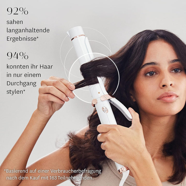 T3 SinglePass Curl – Professioneller Lockenstab – Langer Locken- und Stylingstab aus spezieller Kera