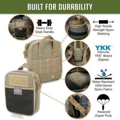 Maxpedition Beefy Pocket Organizer Tasche Einheitsgrösse Khaki, Einheitsgrösse Khaki
