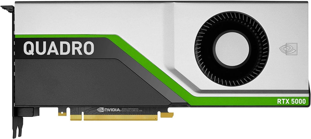 PNY Quadro RTX 5000 Professional Grafikkarte 16GB GDDR6 PCI Express 3.0 x16, Dual Slot, 4x DisplayPo