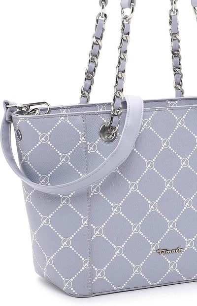 Tamaris Shopper Anastasia Summer 32103 Damen Handtaschen Print Einheitsgrösse Greyblue 855, Einheits