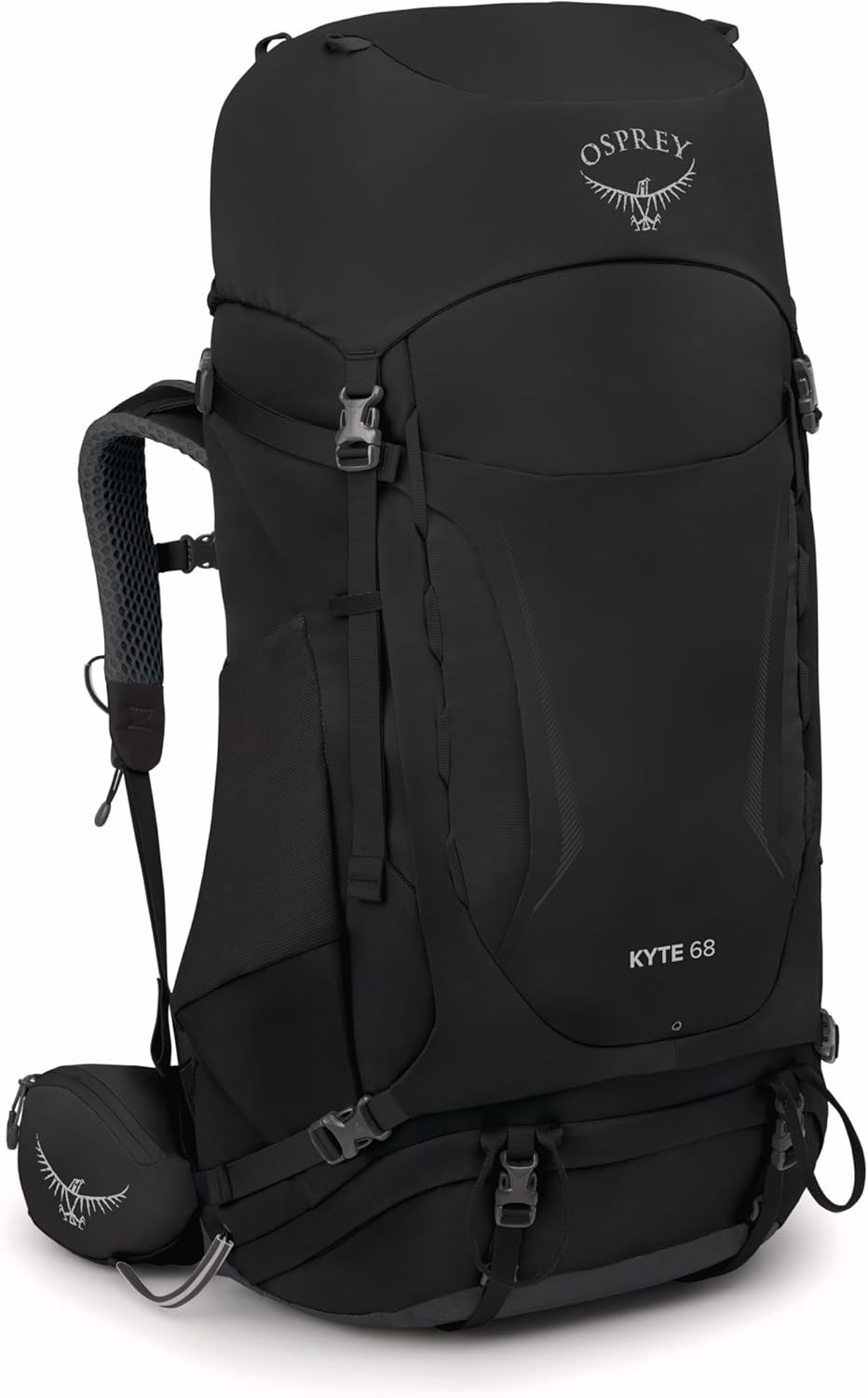 Osprey Europe Damen Kyte 68 Backpack Schwarz WXS/S, Schwarz WXS/S