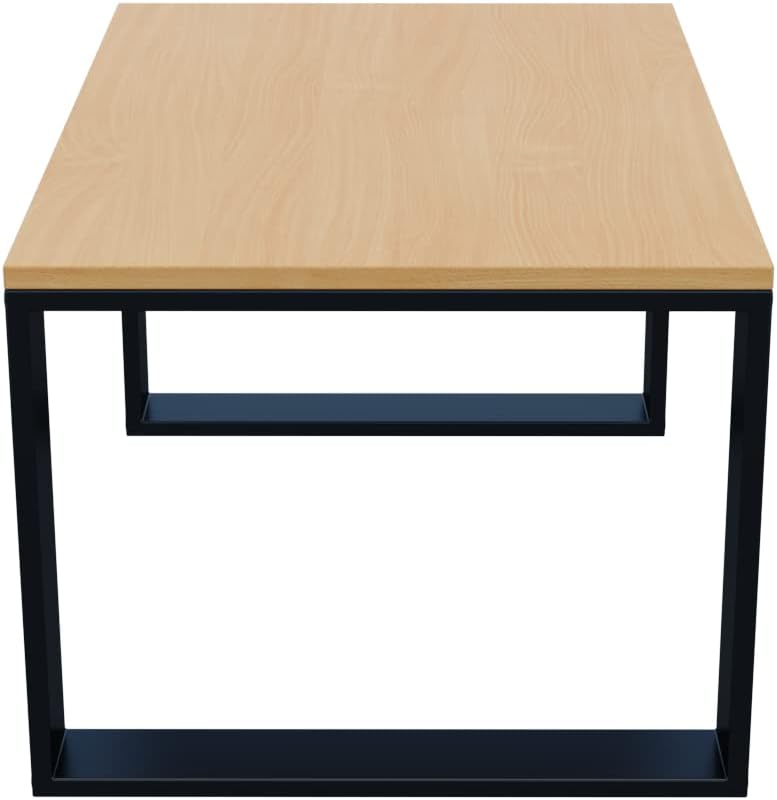 AKKE Couchtisch Wohnzimmertisch Beistelltisch Tisch Für Wohnzimmer Bayerische Buche 80 x 50 x 55 L:8