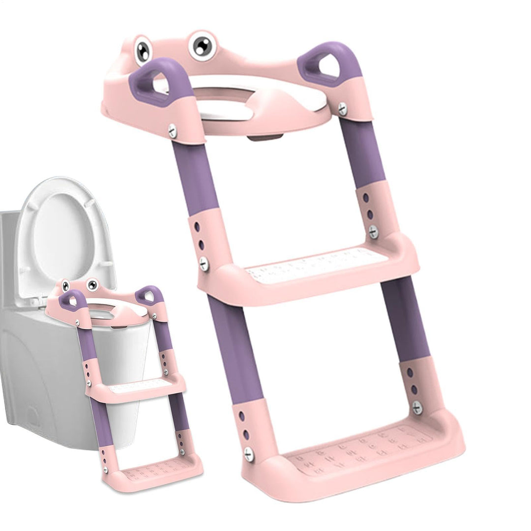 Töpfchen-Trainingstoilette für Kinder, faltbarer Toiletten-Trainingssitz | -Töpfchenstuhl mit Tritth