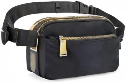 ZORFIN, Damen Hüfttasche Schwarz Schwarz Einheitsgrösse, Schwarz