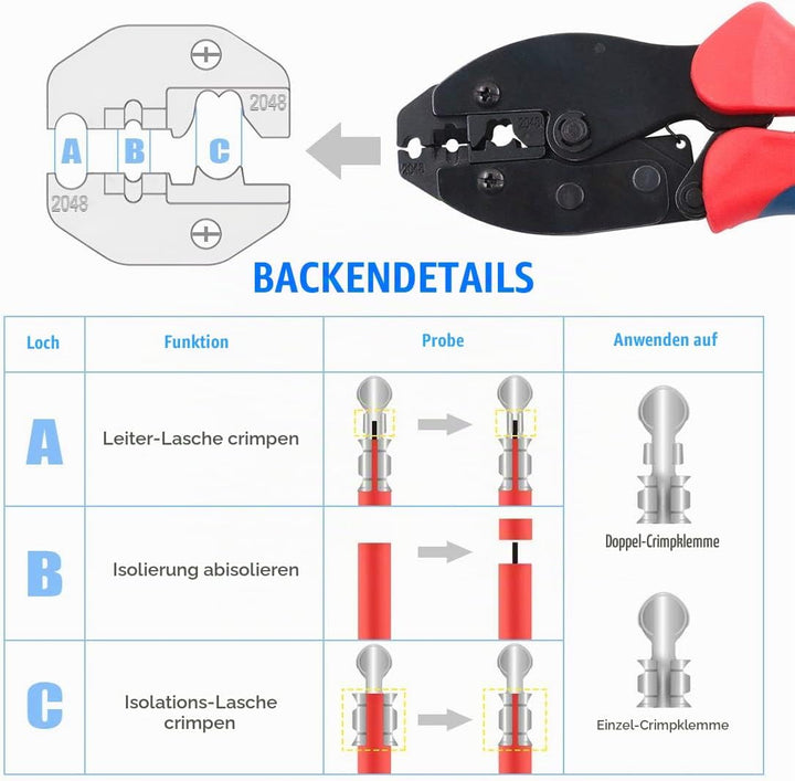 Glarks 25Pcs Ratchet Spark Plug Wire Crimper and 180 Degree/90 Degree/Straight Spark Plug Coil Termi