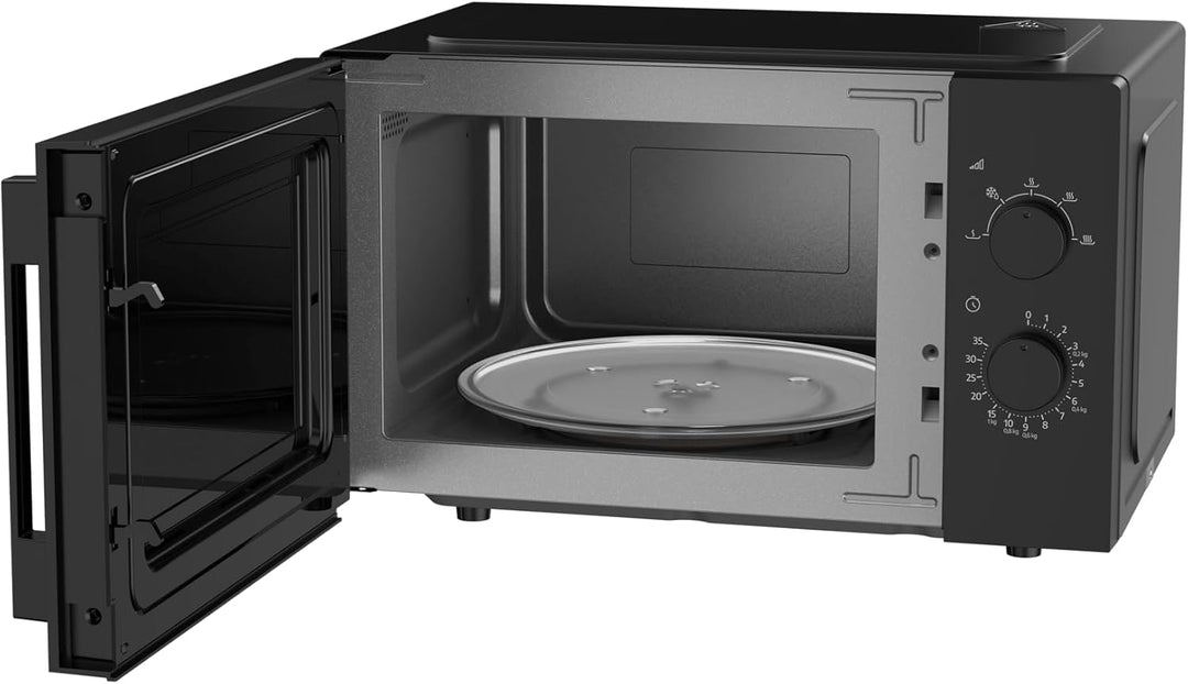 Beko - MOC20100B2 Mikrowelle, 5 Leistungsstufen, 20 Liter, 700 W, freistehend, Timer 35 min - Schwar