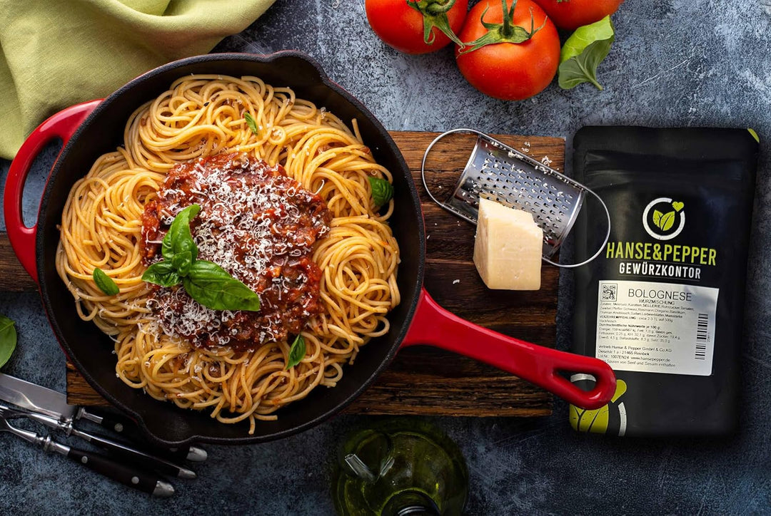1kg Bolognese Gewürz Spagehtti Bolgnese Gewürzmischung Nudelgerichte Pasta 1 kg (1er Pack), 1 kg (1e
