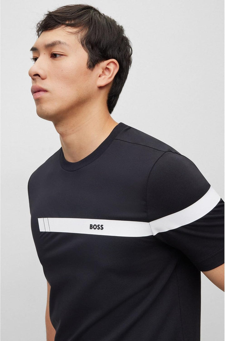 BOSS Herren Tee 2 L Black1, L Black1