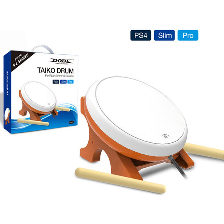 OSTENT Trommel Controller Trommelstöcke Traditionelles Japanisches Instrument für Sony PS4 Slim Pro