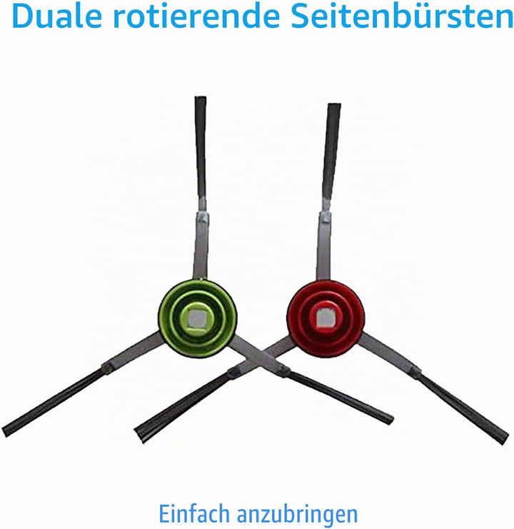 Filter Bürste Wischtuch Ersatzteile Zubehör Set für Ecovacs DEEBOT OZMO 900 OZMO 905 Staubsauger Rob