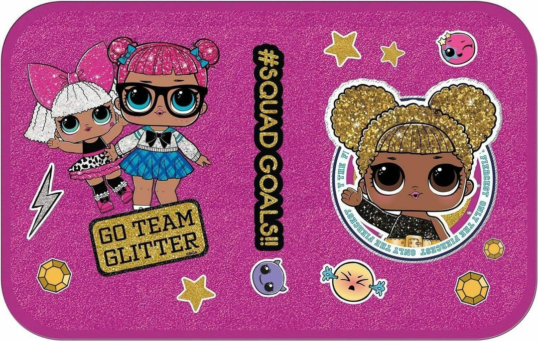 Goldkids L.O.L Surprise LOL Schulranzen Set ergonomischer Ranzen Federmappe Turnbeutel Brotdose Trin