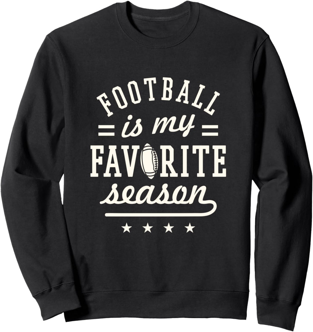 Fussball ist mein liebstes Trikot für das Sonntagsspiel Sweatshirt