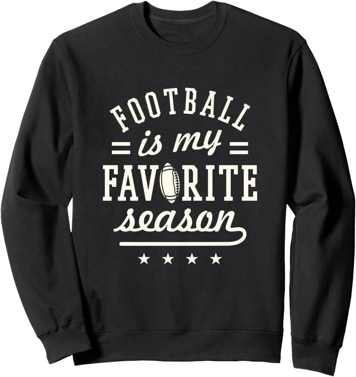 Fussball ist mein liebstes Trikot für das Sonntagsspiel Sweatshirt