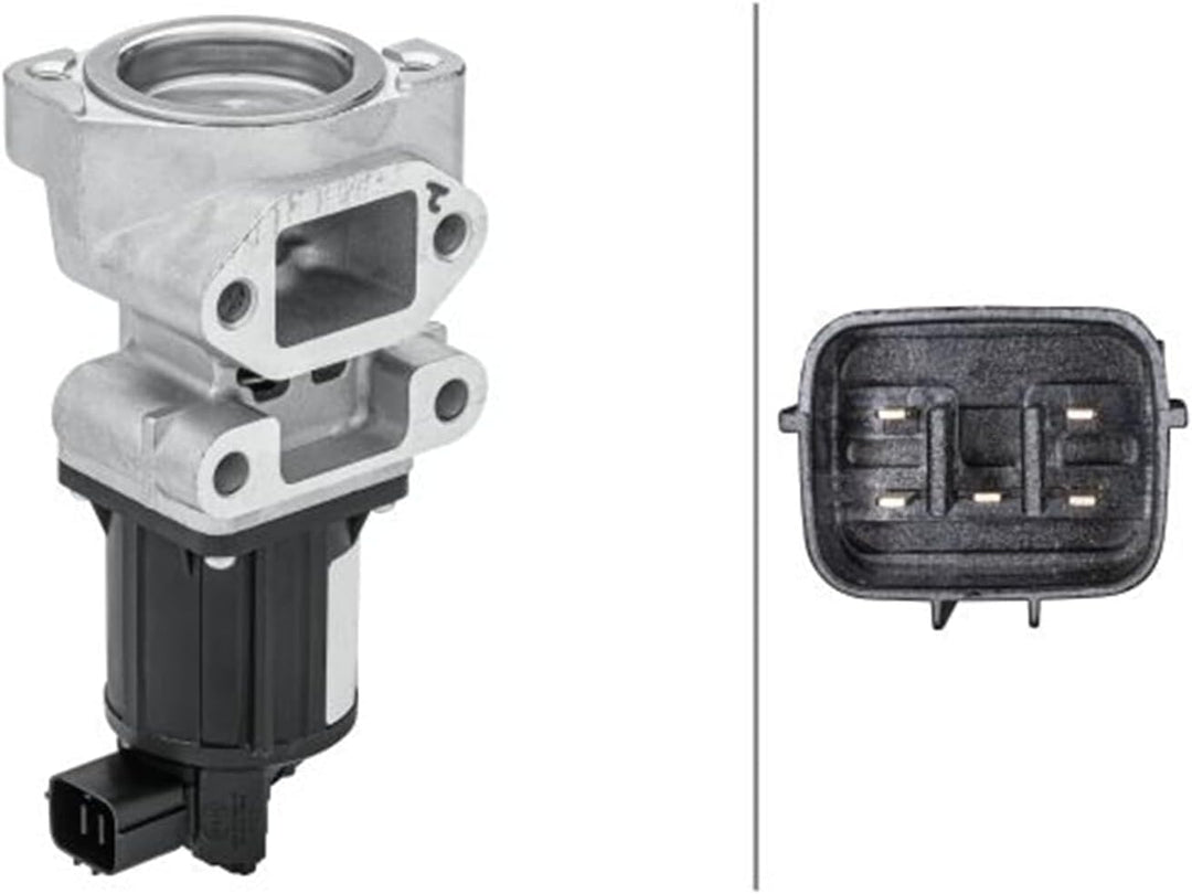 HELLA 6NU 014 864-701 AGR-Ventil - elektrisch - 5-polig - mit Dichtung