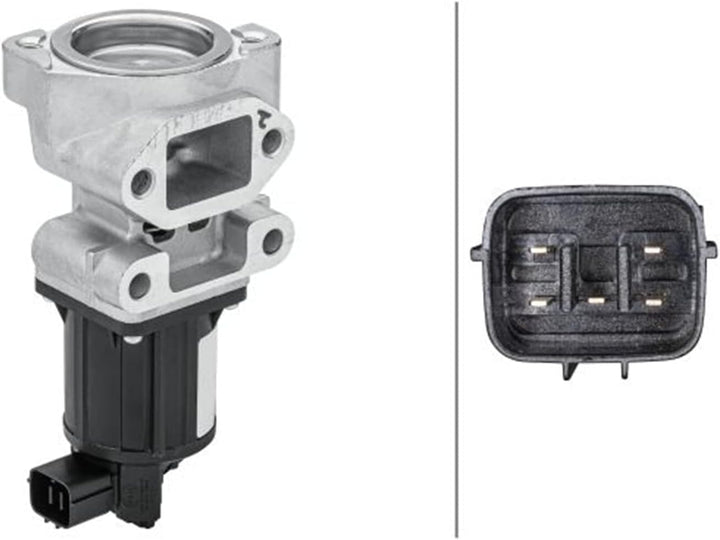 HELLA 6NU 014 864-701 AGR-Ventil - elektrisch - 5-polig - mit Dichtung