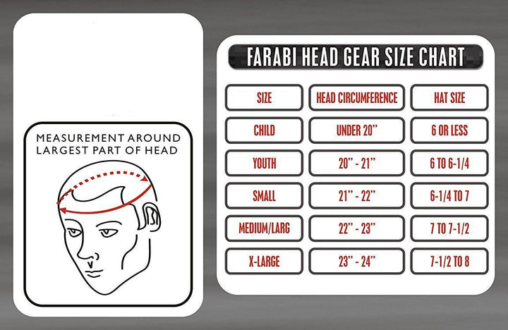Farabi Boxing Headguard Safety Helmet MMA Training Pro Full Face, Cheek Protection Genuine Leather H